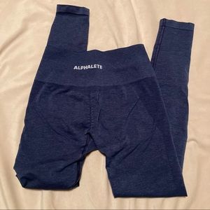 DAMAGED Alphalete Amplify Leggings Oceania S